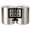 10 oz. Silver Stainless Steel Short Tumbler Thumbnail