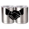 10 oz. Silver Stainless Steel Short Tumbler Thumbnail