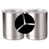 10 oz. Silver Stainless Steel Short Tumbler Thumbnail