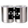 10 oz. Silver Stainless Steel Short Tumbler Thumbnail