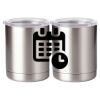 10 oz. Silver Stainless Steel Short Tumbler Thumbnail