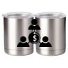 10 oz. Silver Stainless Steel Short Tumbler Thumbnail