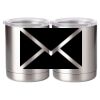 10 oz. Silver Stainless Steel Short Tumbler Thumbnail