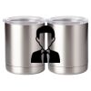 10 oz. Silver Stainless Steel Short Tumbler Thumbnail