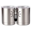 10 oz. Silver Stainless Steel Short Tumbler Thumbnail
