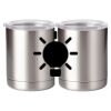 10 oz. Silver Stainless Steel Short Tumbler Thumbnail