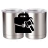 10 oz. Silver Stainless Steel Short Tumbler Thumbnail
