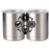 10 oz. Silver Stainless Steel Short Tumbler Thumbnail