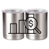 10 oz. Silver Stainless Steel Short Tumbler Thumbnail