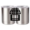 10 oz. Silver Stainless Steel Short Tumbler Thumbnail