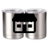 10 oz. Silver Stainless Steel Short Tumbler Thumbnail