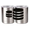 10 oz. Silver Stainless Steel Short Tumbler Thumbnail