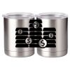 10 oz. Silver Stainless Steel Short Tumbler Thumbnail