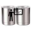 10 oz. Silver Stainless Steel Short Tumbler Thumbnail