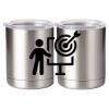 10 oz. Silver Stainless Steel Short Tumbler Thumbnail