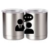 10 oz. Silver Stainless Steel Short Tumbler Thumbnail