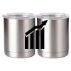 10 oz. Silver Stainless Steel Short Tumbler Thumbnail