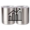 10 oz. Silver Stainless Steel Short Tumbler Thumbnail