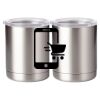 10 oz. Silver Stainless Steel Short Tumbler Thumbnail