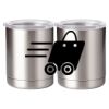 10 oz. Silver Stainless Steel Short Tumbler Thumbnail