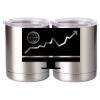 10 oz. Silver Stainless Steel Short Tumbler Thumbnail