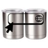 10 oz. Silver Stainless Steel Short Tumbler Thumbnail