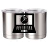 10 oz. Silver Stainless Steel Short Tumbler Thumbnail