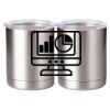 10 oz. Silver Stainless Steel Short Tumbler Thumbnail