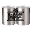 10 oz. Silver Stainless Steel Short Tumbler Thumbnail
