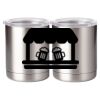 10 oz. Silver Stainless Steel Short Tumbler Thumbnail