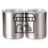 10 oz. Silver Stainless Steel Short Tumbler Thumbnail