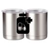 10 oz. Silver Stainless Steel Short Tumbler Thumbnail