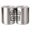 10 oz. Silver Stainless Steel Short Tumbler Thumbnail