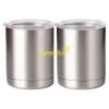 10 oz. Silver Stainless Steel Short Tumbler Thumbnail