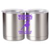 10 oz. Silver Stainless Steel Short Tumbler Thumbnail