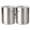 10 oz. Silver Stainless Steel Short Tumbler Thumbnail