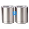 10 oz. Silver Stainless Steel Short Tumbler Thumbnail