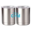 10 oz. Silver Stainless Steel Short Tumbler Thumbnail