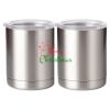 10 oz. Silver Stainless Steel Short Tumbler Thumbnail
