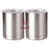 10 oz. Silver Stainless Steel Short Tumbler Thumbnail