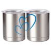 10 oz. Silver Stainless Steel Short Tumbler Thumbnail