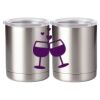 10 oz. Silver Stainless Steel Short Tumbler Thumbnail