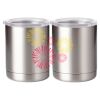 10 oz. Silver Stainless Steel Short Tumbler Thumbnail