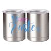 10 oz. Silver Stainless Steel Short Tumbler Thumbnail