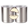10 oz. Silver Stainless Steel Short Tumbler Thumbnail
