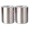 10 oz. Silver Stainless Steel Short Tumbler Thumbnail