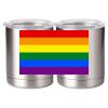 10 oz. Silver Stainless Steel Short Tumbler Thumbnail