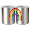 10 oz. Silver Stainless Steel Short Tumbler Thumbnail
