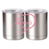 10 oz. Silver Stainless Steel Short Tumbler Thumbnail