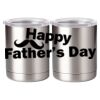 10 oz. Silver Stainless Steel Short Tumbler Thumbnail